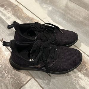 Well worn Adidas size 6 women sneaker